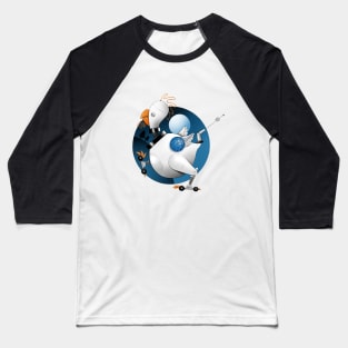 Robot Chicken Baseball T-Shirt